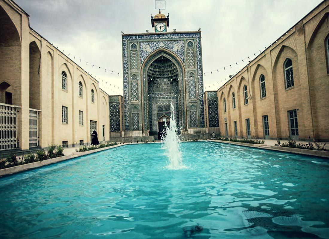 فاجعه آتش سوزی مسجد جامع کرمان
