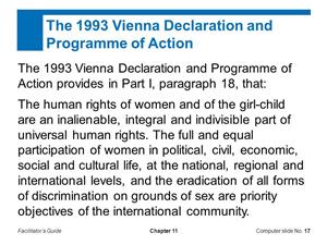اعلامیه حقوق بشر وین و برنامه عمل   Vienna Declaration of human rights and programme of Action