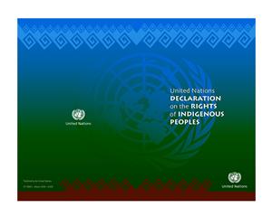 اعلامیه سازمان ملل متحد درباره حقوق مردمان بومی ʁ)  United Nations Declaration on the Rights of Indigenous peoples
